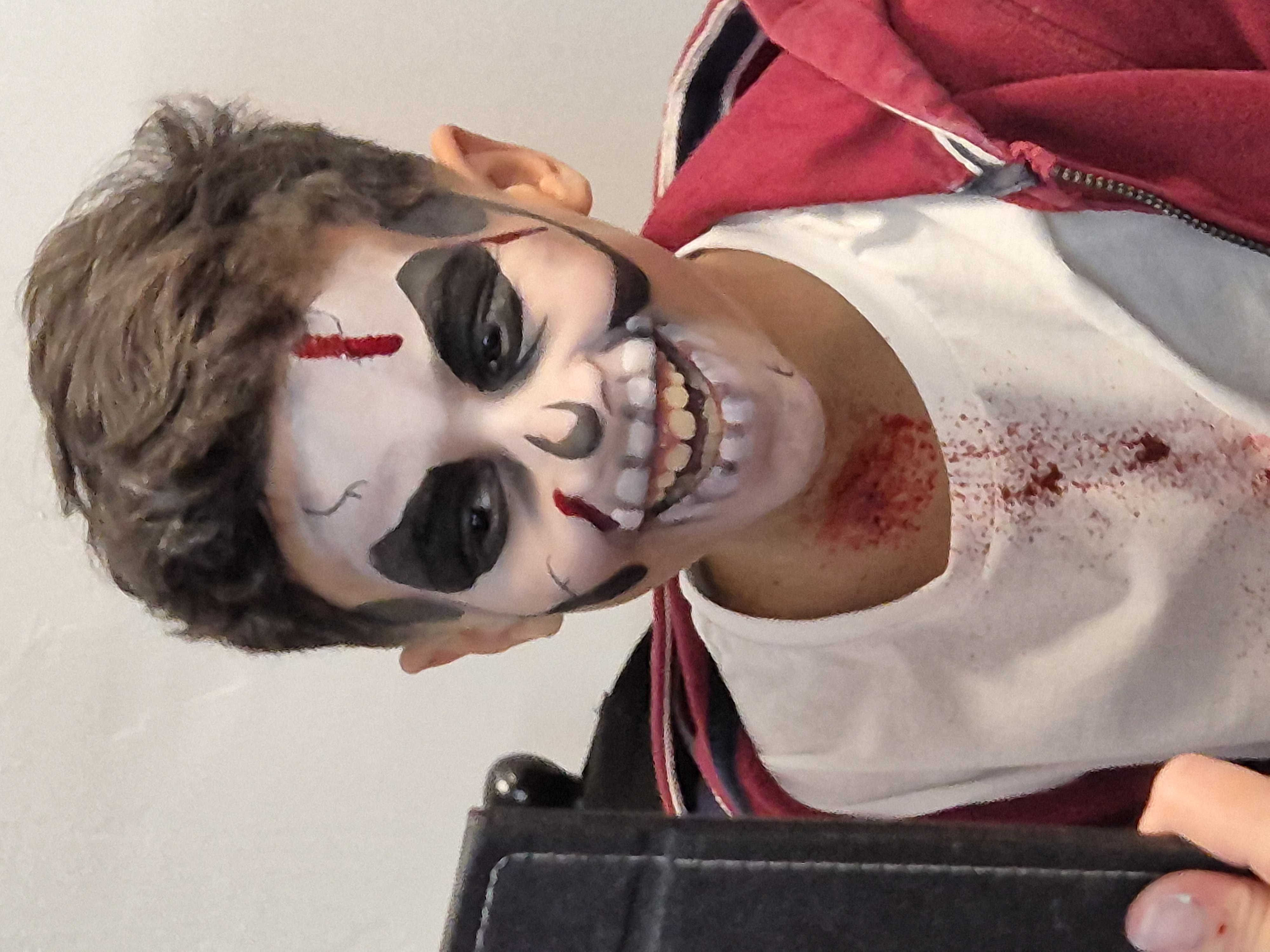 Maquillage tete de mort